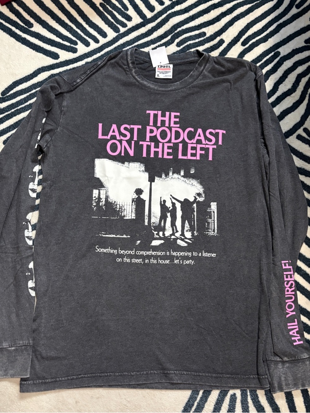 The Last Podcast On The Left Men's Black Long Sleeve Shirt by (unspecified)